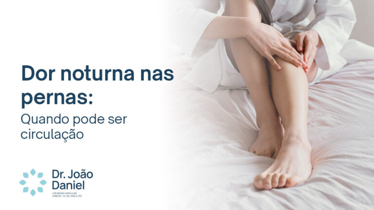 Dor noturna nas pernas: quando pode ser circulação